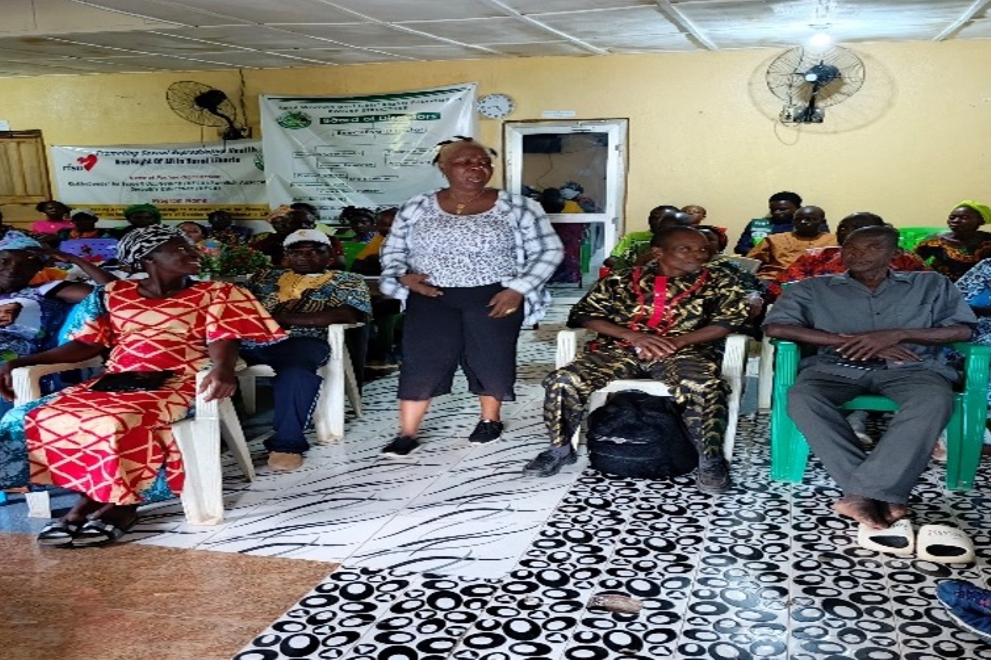Young Adult Woman Making Business Presentation